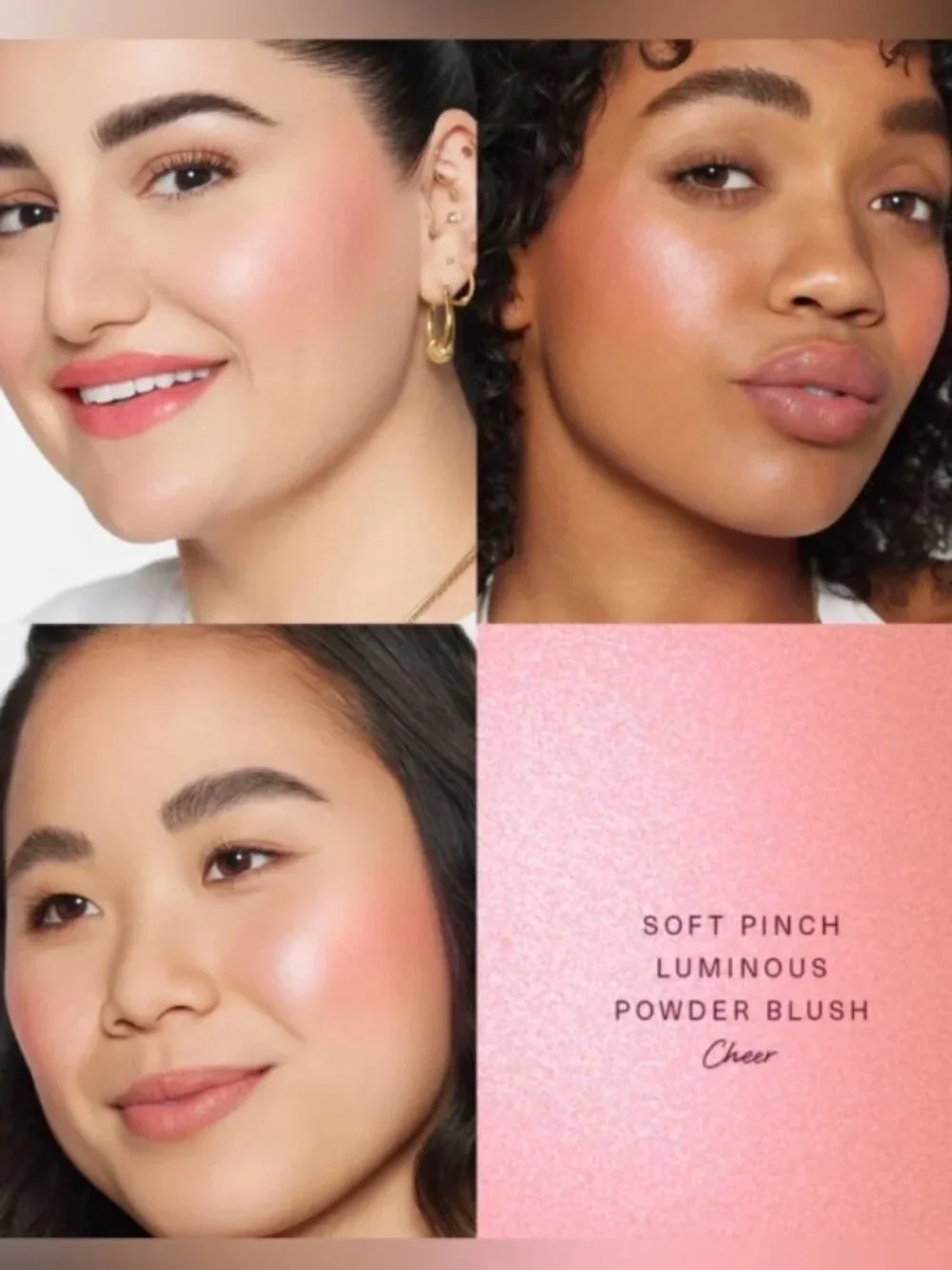 Rare Beauty Soft Pinch Luminous Powder Blush in Cheer NWT